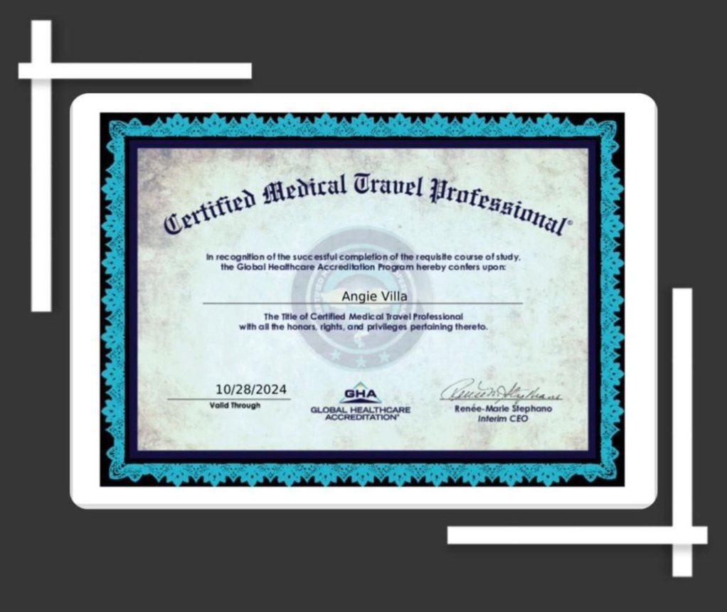GHA - Certified Medical Travel Professional